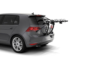 Thule Gateway Pro 3 Hanging-Style Trunk Bike Rack w/Anti-Sway Cages (Up to 3 Bikes) - Black