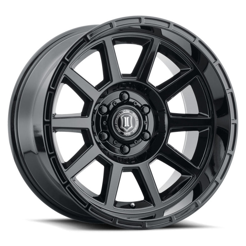 ICON Recoil 20x10 5x150 -24mm Offset 4.5in BS Gloss Black Wheel