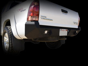 DV8 Offroad 05-15 Toyota Tacoma Rear Bumper - Black Powdercoat