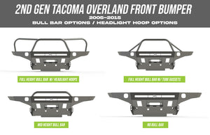 Tacoma Overland Series Front Bumper / 2nd Gen / 2005-2015