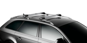 Thule AeroBlade Edge L Load Bar for Raised Rails (Single Bar) - Silver