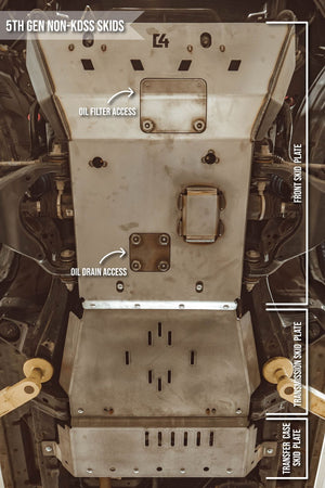 4Runner Full Skid Plates / 5th Gen / 2010+