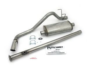 JBA 95-99 Toyota Tacoma (Xtra Cab) 2.4L/2.7L 409SS Pass Side Single Exit Cat-Back Exhaust