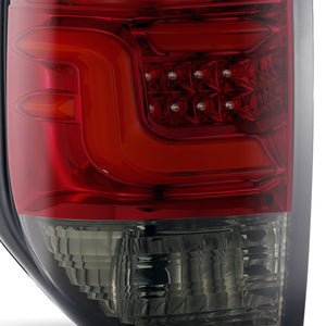 AlphaRex PRO-Series Red Smoke LED Tail Lights - 2014-2021 Toyota Tundra (672020)