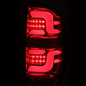 AlphaRex PRO-Series Red Smoke LED Tail Lights - 2014-2021 Toyota Tundra (672020)