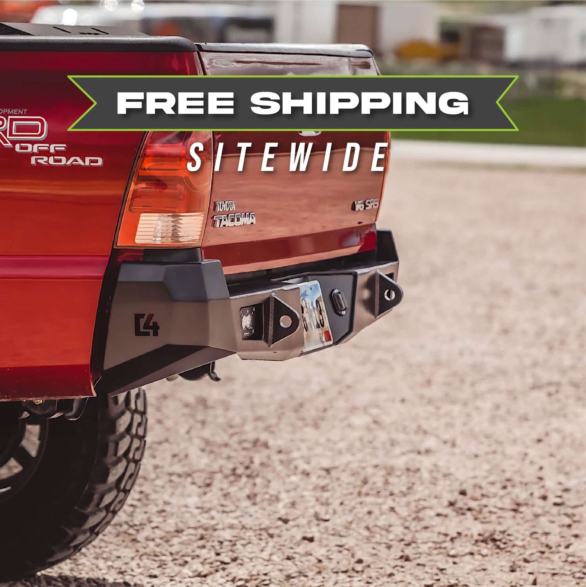 Tacoma Overland Rear Bumper / 2nd Gen / 2005-2015