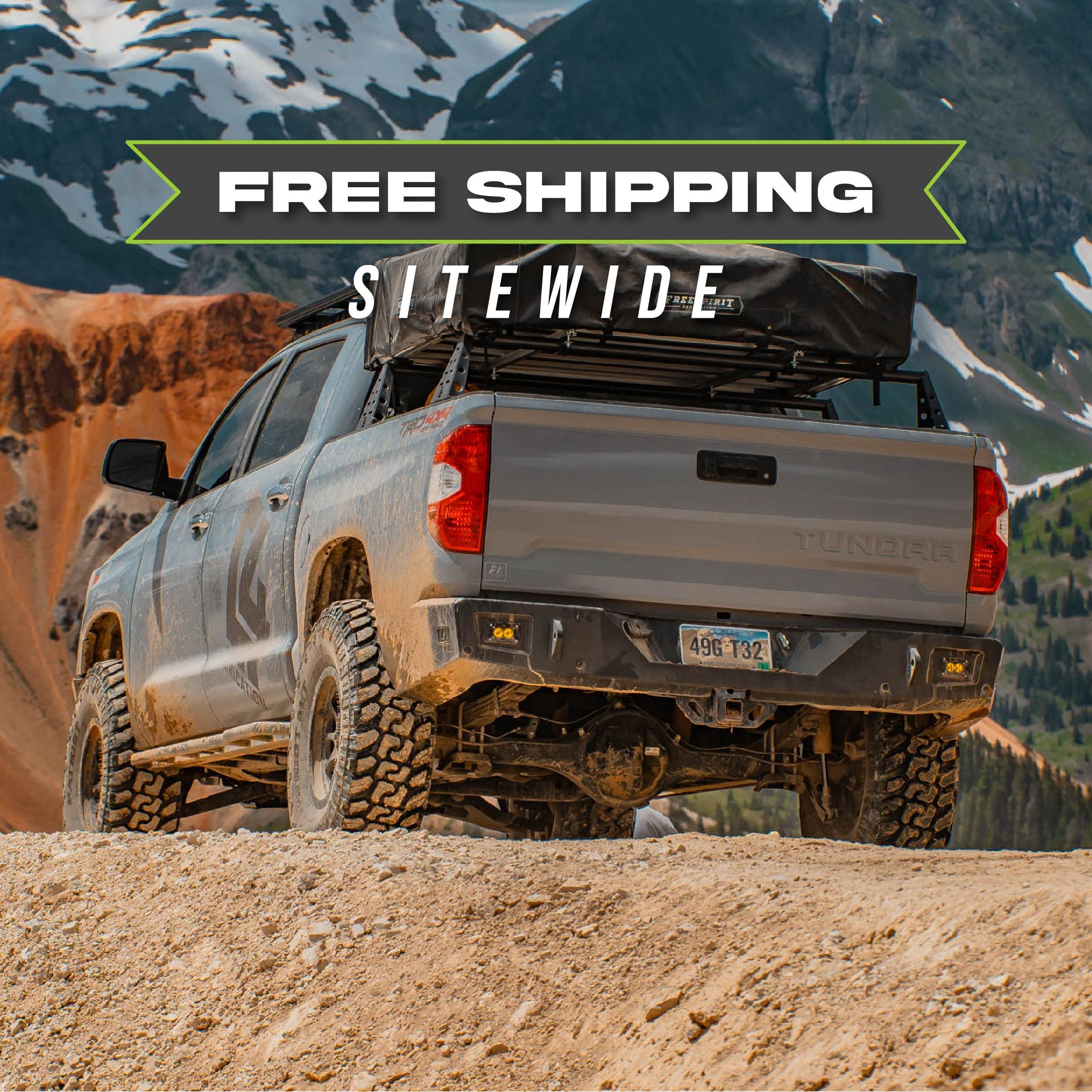 Tundra Overland Series Rear Bumper / 2nd Gen / 2014-2021