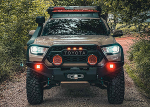 Toyota Tacoma (2016+) Hi-Lite Overland Front Bumper - Bull Bar