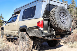 Tacoma Overland Series High Clearance  Rear Bumper / 3rd Gen / 2016+