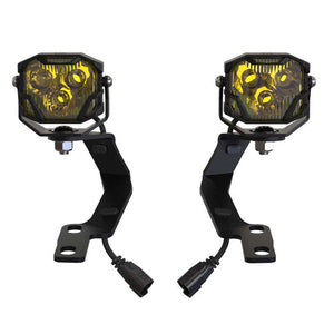 Morimoto 4Banger LED Ditch Light Kit - Yellow | 2010-2013 Toyota 4Runner