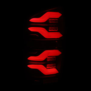 16-22 Toyota Tacoma LUXX-Series LED Tail Lights Alpha-Black