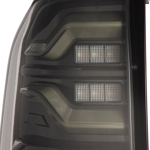 AlphaRex LUXX-Series Sequential Black LED Tail Lights | 2014-2021 Toyota Tundra (672040)