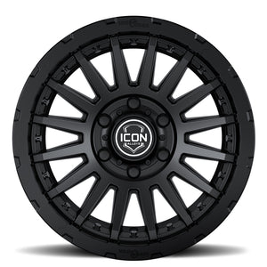 ICON Recon Pro 17x8.5 5 x 150 25mm Offset 5.75in BS Satin Black Wheel