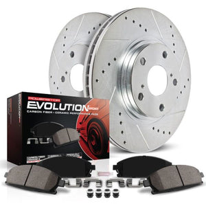 Power Stop 05-15 Toyota Tacoma Front Z23 Evolution Sport Brake Kit