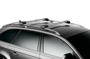 Thule AeroBlade Edge L Load Bar for Raised Rails (Single Bar) - Silver