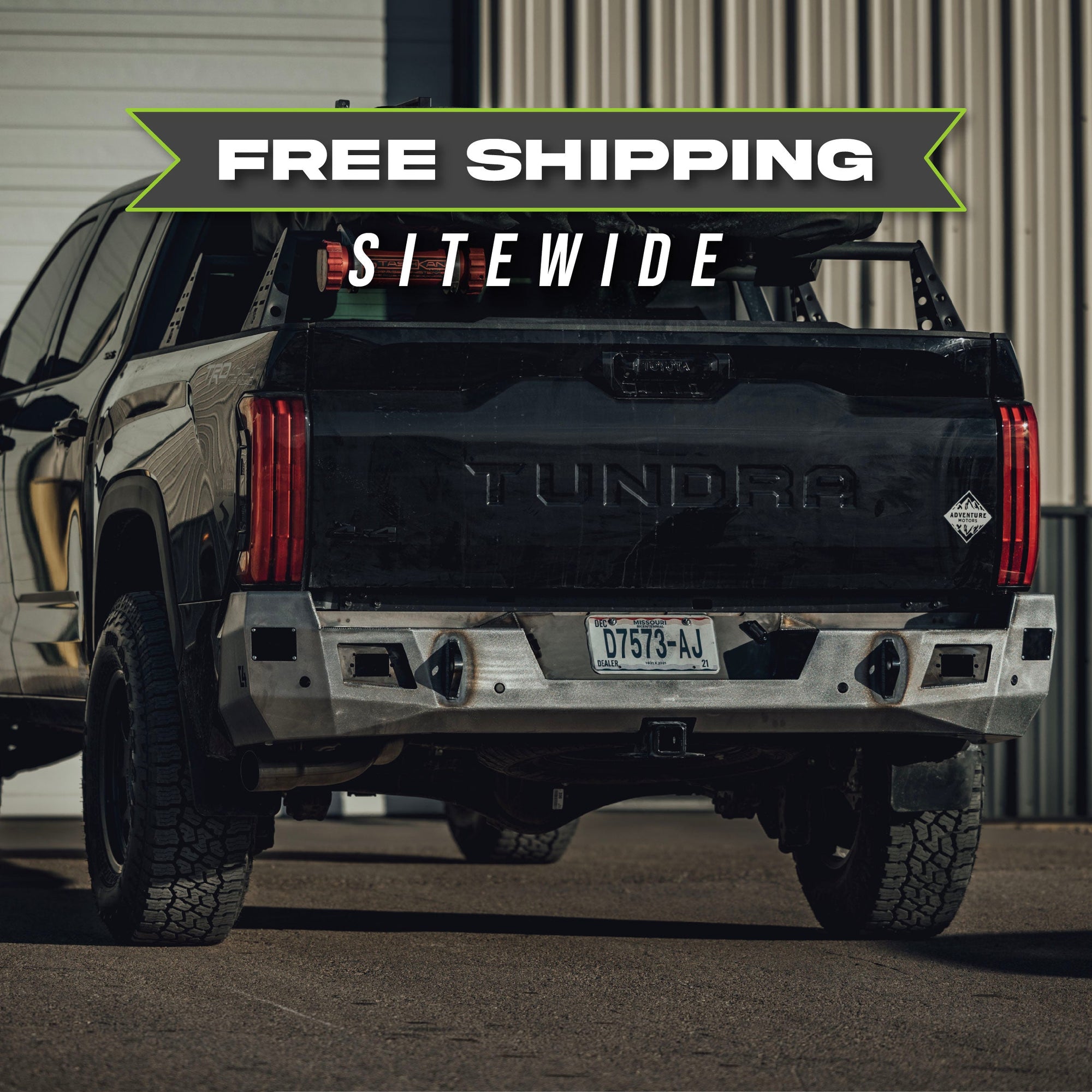 Tundra Overland Series Rear Bumper / 3rd Gen / 2022+