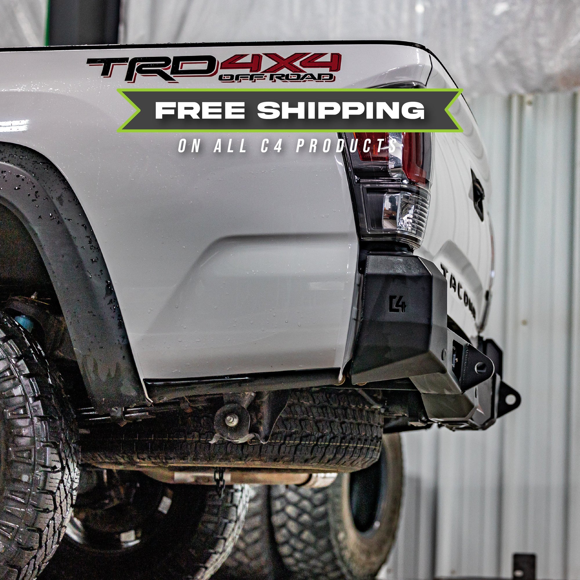 Tacoma Overland Rear Bumper / 3rd Gen / 2016+