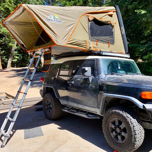 Tuff Stuff® ALPHA™ Hard Top Side Open Tent, Black, 4 Person